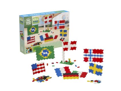 3932EPE plus plus nauc sa stavat vlajky sveta 700 ks