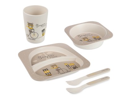 lovi jedalenska sada tanier miska pohar 6m tamarillo