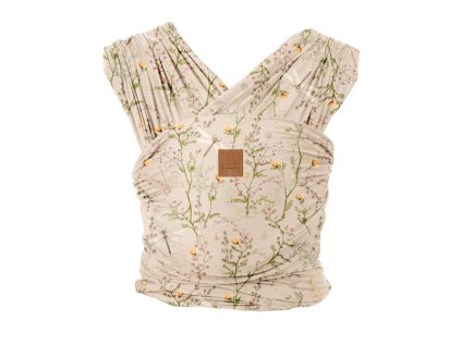 KikkaBoo Šatka na nosenie detí Isla Secret Garden (Variant Beige)