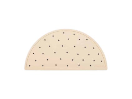 Black Daisy Silicone Place Mat p