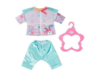 Zapf BABY born Oblečenie na voľný čas zelenomodré, 43 cm