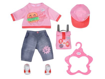 Zapf BABY born Oblečenie do mesta, 43 cm