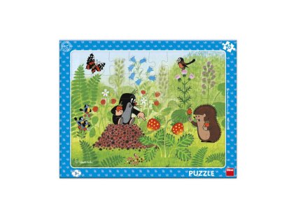 Dino KRTKO A JAHODY 40 doskové Puzzle