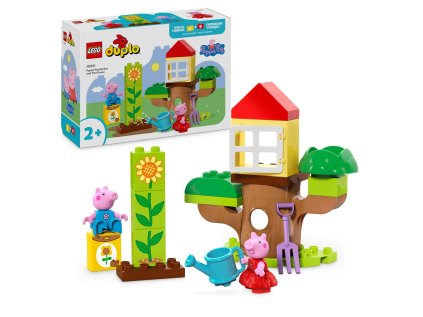 Lego Prasiatko Peppa – záhrada a domček na strome