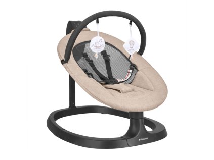 KikkaBoo Hojdacie lehátko elektrické Zazu (Variant Beige)