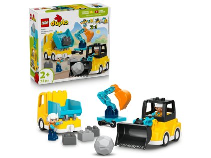 Lego Vozidlá na stavbe 3 v 1