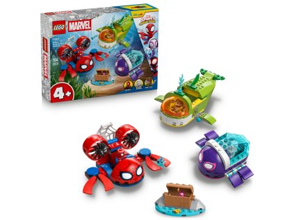 Lego Spidey: Podmorské vozidlá