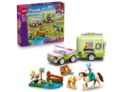 Lego Príves s koňom a žriebätkom