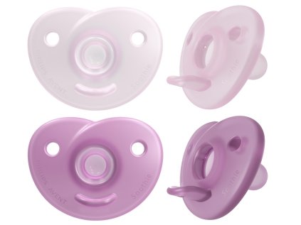 Philips AVENT Cumlík 0-6m Soothie dievča 2 ks (Variant Girl)