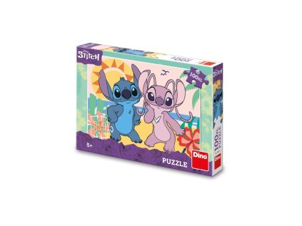 Dino STITCH NA PLÁŽI 100 XL Puzzle