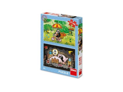 Dino KRTKOV DEŇ 2x48 Puzzle