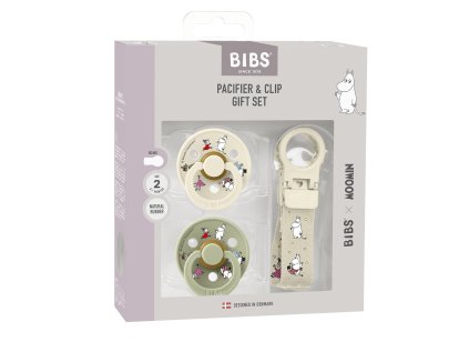 BIBS Moomin darcekovy set Ivory Sage 7500142 5713795273584 II