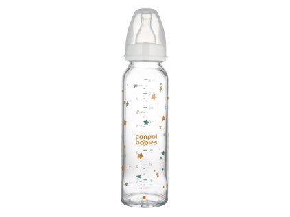 canpol babies sklenena flasa s uzkym hrdlom 240ml toys