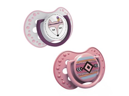 lovi silikonovy dynamicky cumlik 0 3m 2 ks indian summer dievca