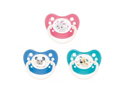 canpol babies silikonovy cumlik s ortodontickou spickou 18m bunnycompany