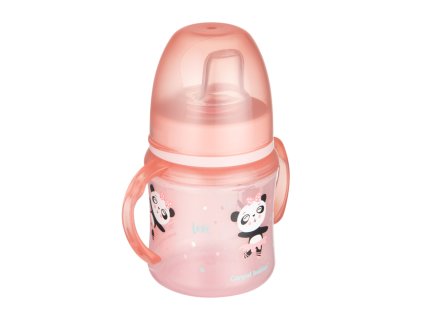 canpol babies treninkovy hrnicek exotic animals 120 ml ruzovy