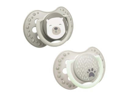 lovi dynamicky utisujuci cumlik 6 18m 2 ks buddy bear