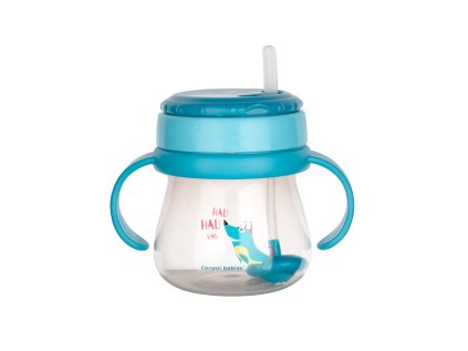 canpol babies hrnicek sportovni se slamkou a zavazim 250 ml