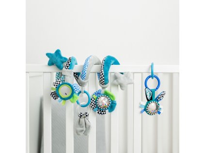 canpol babies interaktivna spirala do postielkykocika zigzag modra