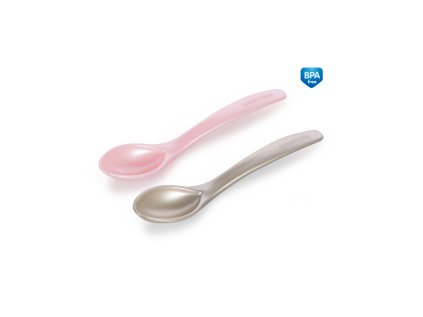 canpol babies plastove lzicky 2 kusy ruzove