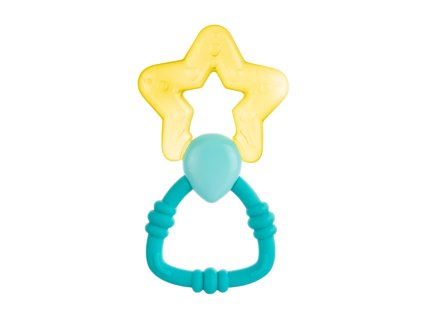 canpol babies chladici kousatko s chrastitkem magicka hulka zluta