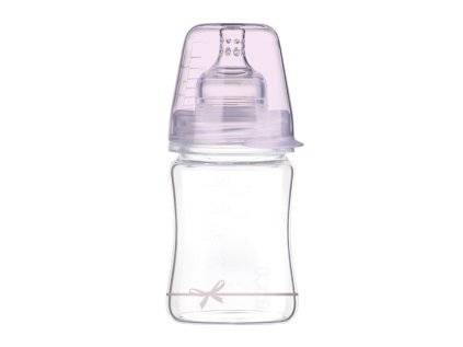 lovi diamond glass flasa 150 ml baby shower ruzova