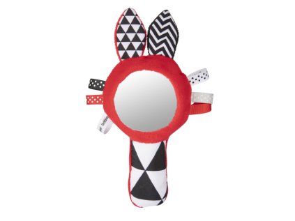 canpol babies kontrastni piskaci cinka se zrcatkem sensory