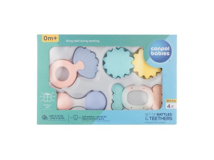 canpol babies suprava prvych hrkalok pastel