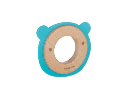 canpol babies dreveno silikonove kousatko meda