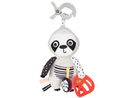 canpol babies senzoricka interaktivni zavesna hracka panda s klipem babiesboo