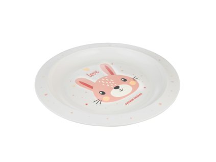 canpol babies tanier plastovy cute animals zajac