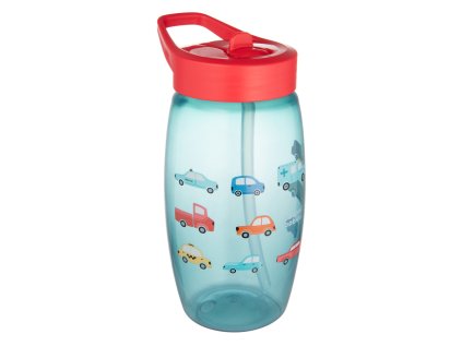 canpol babies flasa sportova so sklapacim naustkom cars 400ml