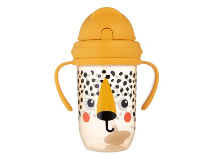 canpol babies hrncek nevylievaci so slamkou a zavazim babiesboo 270ml gepard