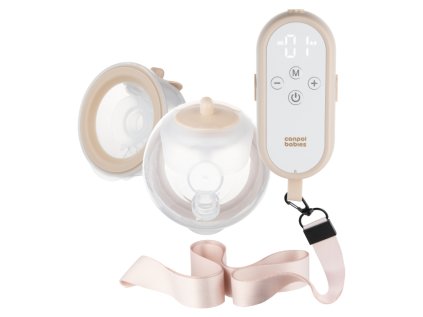 canpol babies dvojita elektricka odsavacka materskeho mlieka do podprsenky milkshell