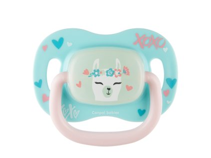 canpol babies cumlik silikonovy okruhly exotic animals 0 6m 1ks lama