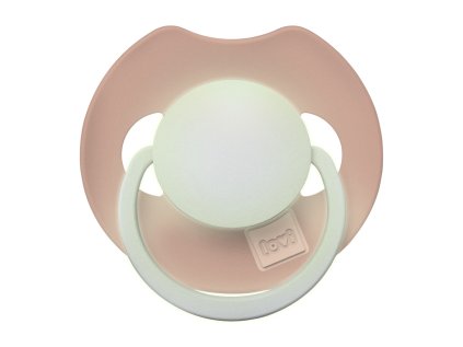 lovi cumlik svietiaci silikonovy dynamicky prime 0 6m 1ks blush
