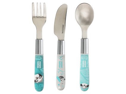 canpol babies pribor kovovy exotic animals 3ks modry