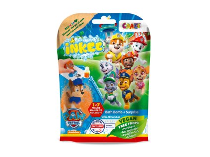 Amenity AB INKEE Šumivá bomba do kúpeľa s prekvapením - Paw Patrol