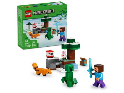 Lego Steve a dobrodružstvo v tajge