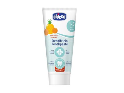 CHICCO Pasta zubná Ovocný mix s fluórom 50ml, 1-5r