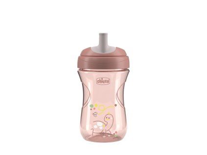 CHICCO Hrnček Advanced so slamkovým náustkom 12m+ (Variant pink)