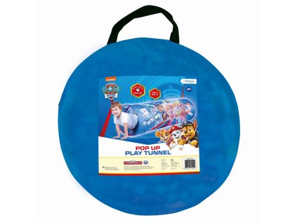 John POP UP Tunel Paw Patrol, 145x50 cm