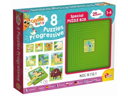 Liscianigioch CAROTINA BABY 8 PUZZLE - Farma