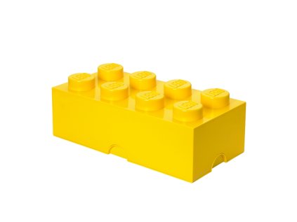 LEGO úložný box 8 - žltá