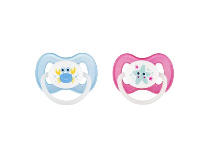 canpol babies svietiaci kaucukovy cumlik s okruhlou spickou 0 6m nature