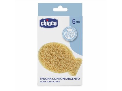 CHICCO Hubka na umývanie s iónmi zo striebra 6m+