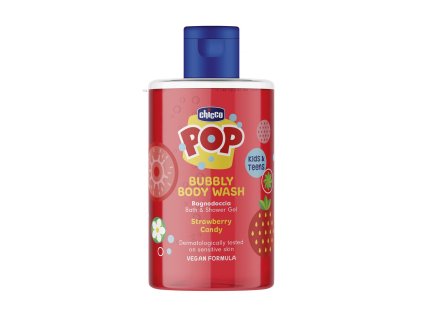 CHICCO Gél sprchový Pop Strawberry candy 300ml