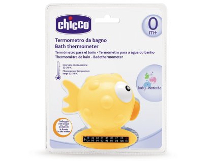 CHICCO Teplomer do vody rybka - oranžová