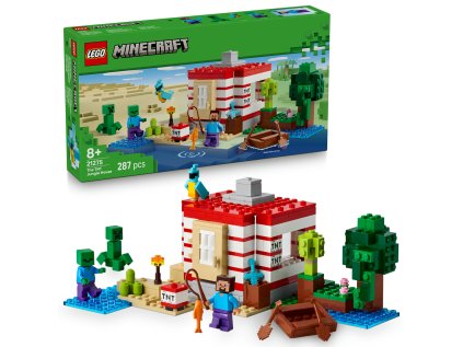 Lego TNT dom v džungli