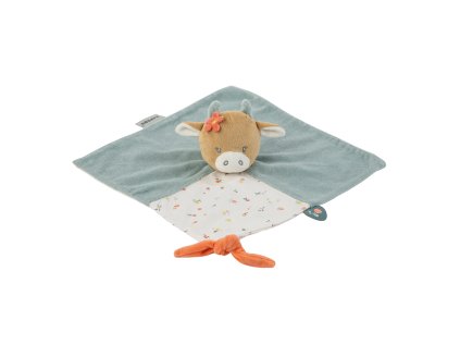 NATTOU Maznáčik plyšový kravička Mila 27x27 cm Mila, Zoe & Lana